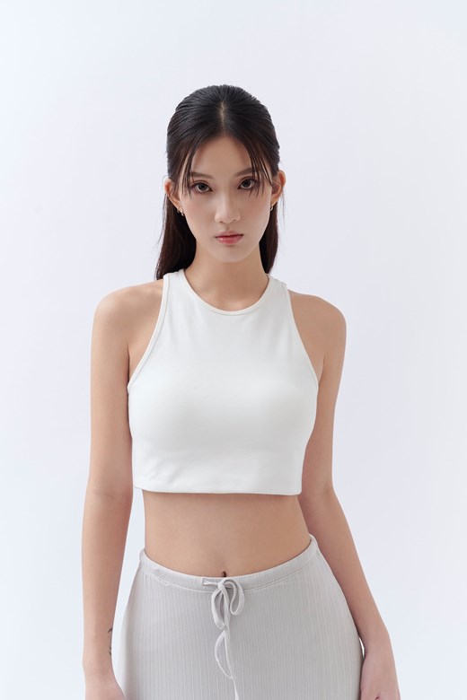 質感簡約彈性bra top