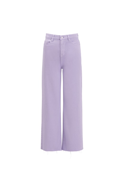 獨領風騷粉紫牛仔褲