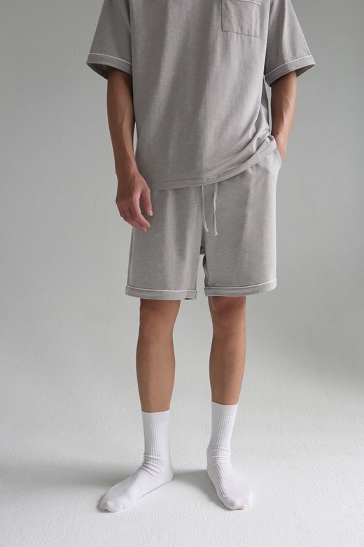 親膚滾邊睡衣短褲2.0(MEN)