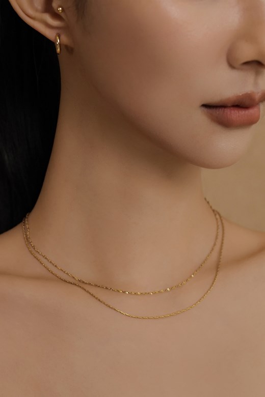 歐美金屬細鍊組(2入)