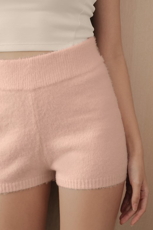 寬腰節針織短褲