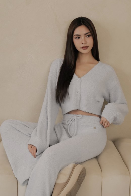 FLUFFY開釦短版外套