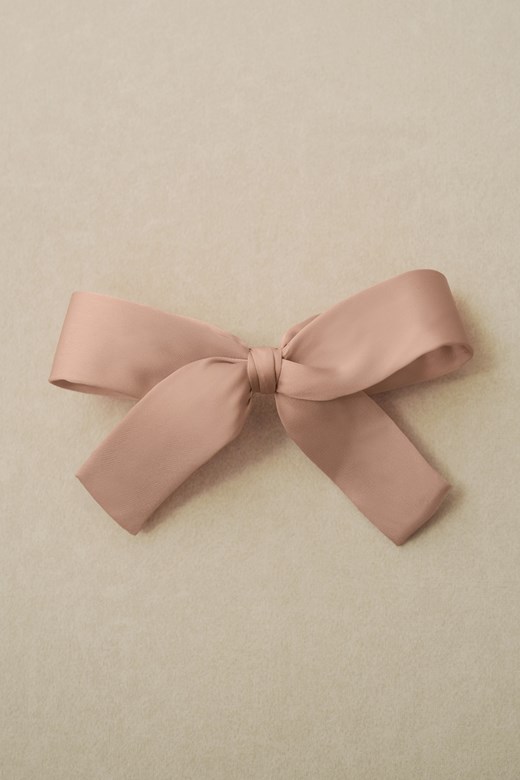 霧絲感蝴蝶結髮夾