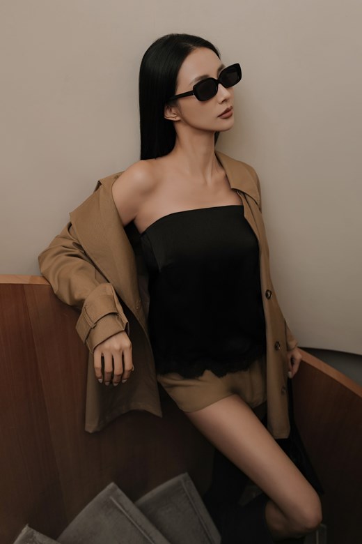 蕾絲拼接寬鬆平口BRATOP