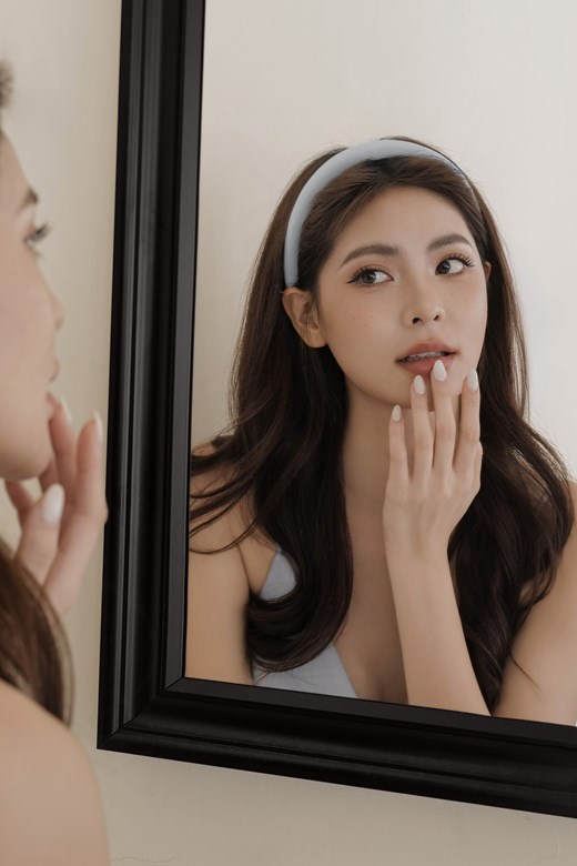 嫩色澎澎髮箍