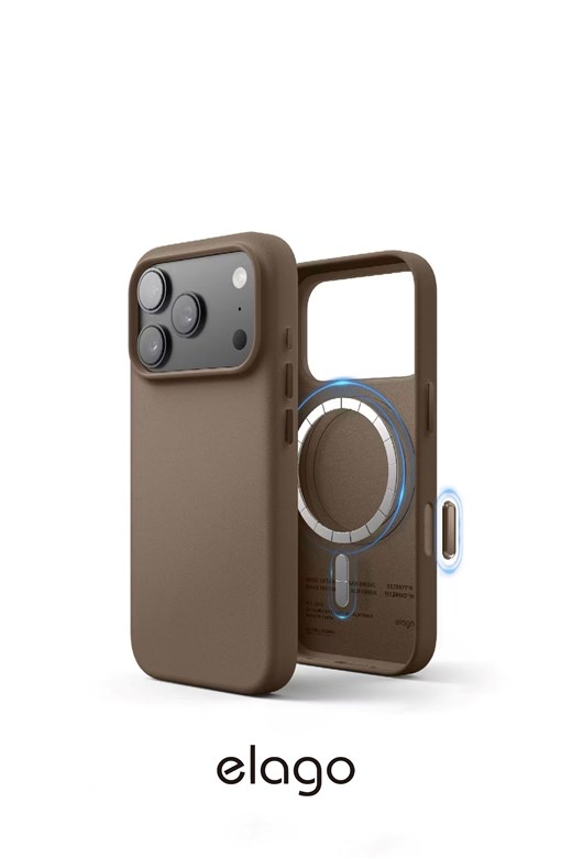 elago磁吸植物皮革薄型手機殼