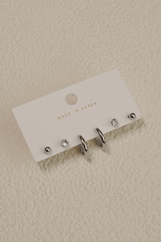 歐美經典耳釘套組(6入)