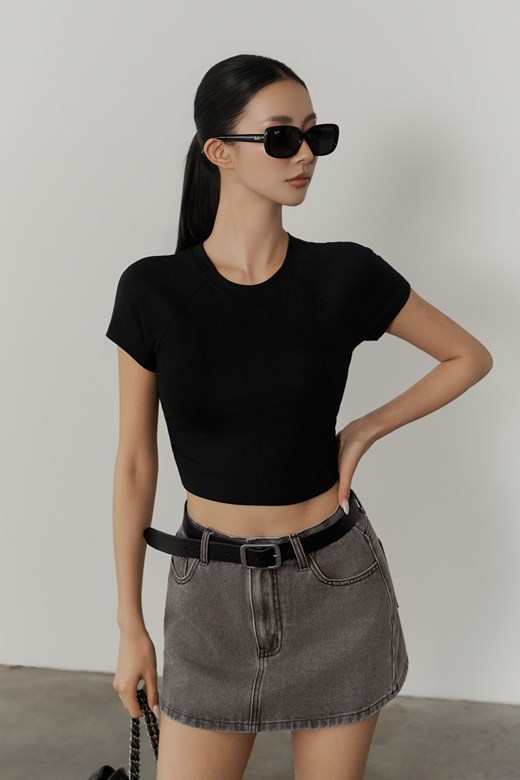 側抓皺棉質BRATEE