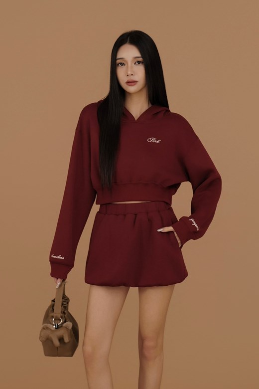 RICH好運棉質短版帽TEE