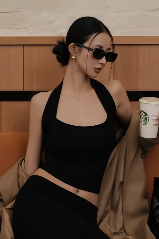 天絲抓皺繞脖BRATOP