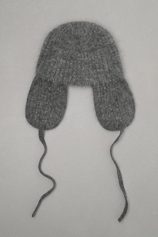 混色羊絨雷鋒帽