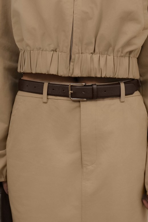 自訂款牛皮方釦頭皮帶