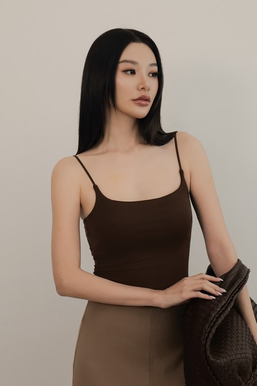 彈力天絲圓領BRATOP