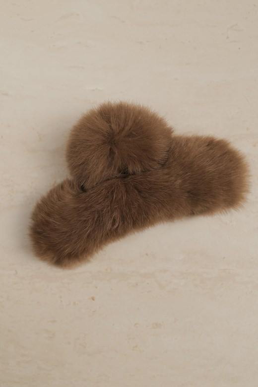 仿兔毛中型抓夾