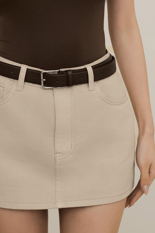 自訂款牛皮方釦頭皮帶