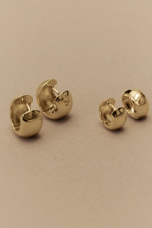 EVERYDAY金屬弧面耳圈