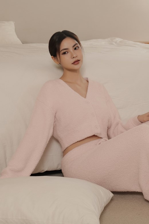 FLUFFY開釦短版外套