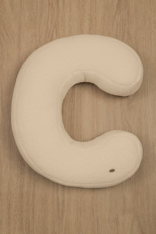 毛毛C字抱枕