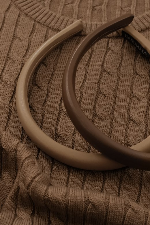 澎澎仿羊皮髮箍