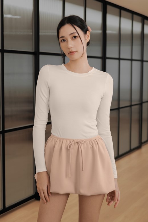 經典彈力薄長袖打底衣