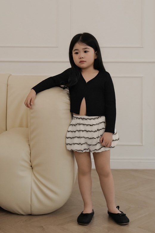 法式波紋澎澎短褲(KID)