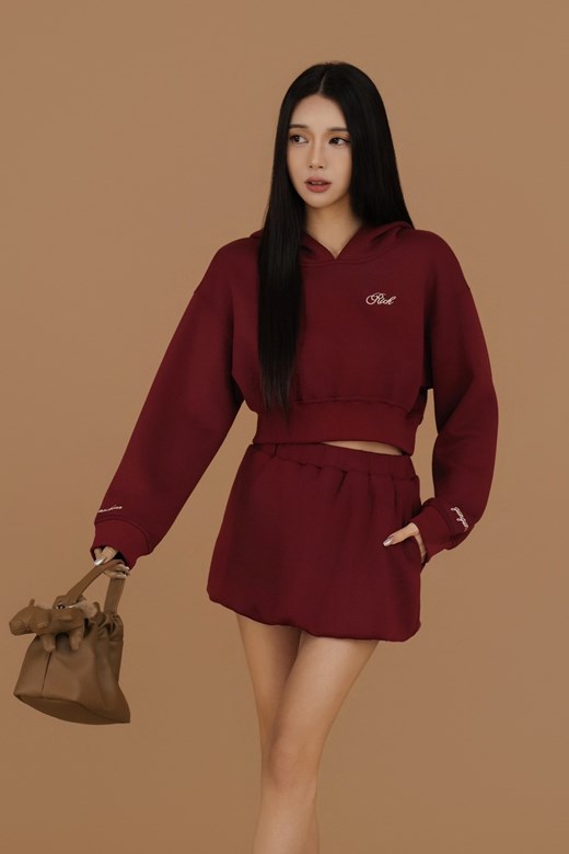 RICH好運棉質短版帽TEE