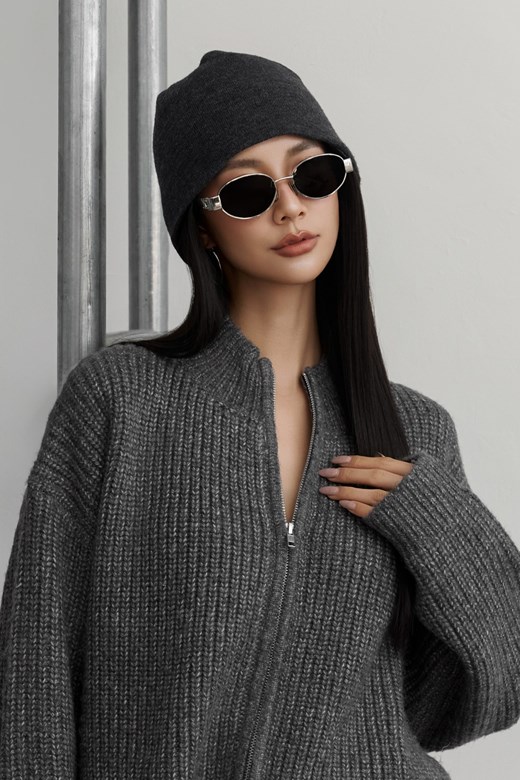 博主感針織毛線帽