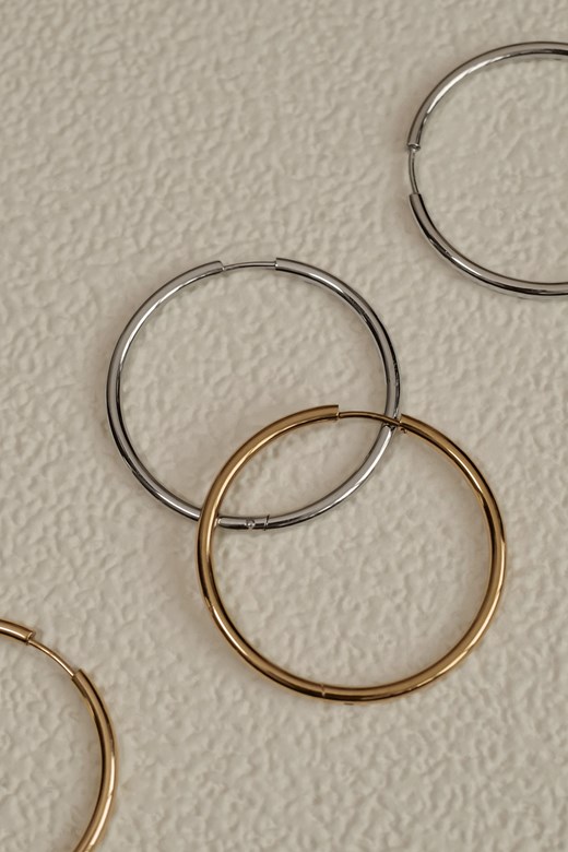 歐美經典金屬耳圈