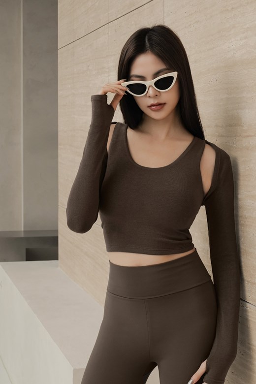 暖絨內磨毛坎肩罩衫