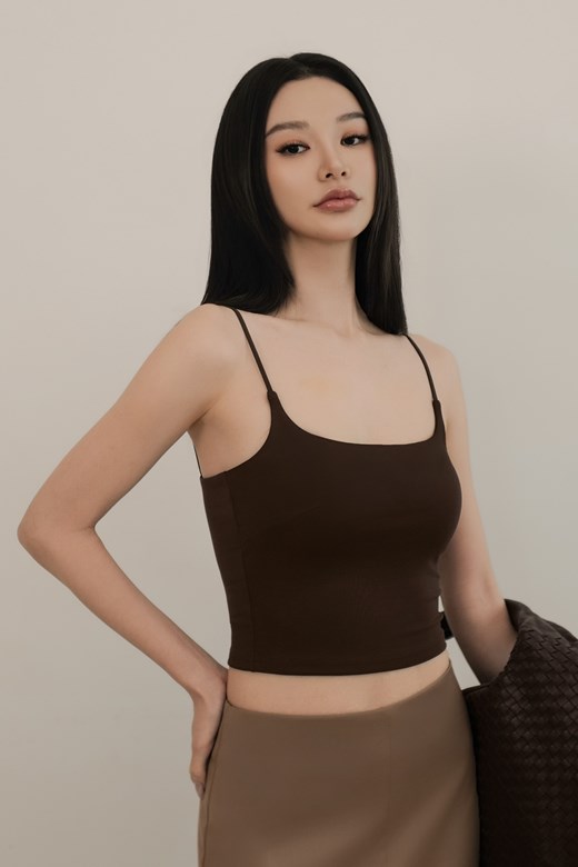 彈力天絲圓領BRATOP