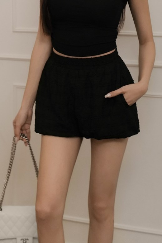 法式波紋澎澎短褲