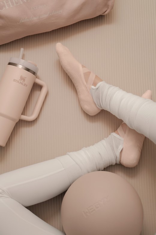 芭蕾風鬆緊帶止滑襪