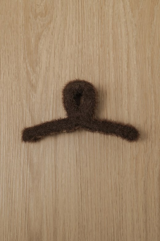 毛感針織中型抓夾