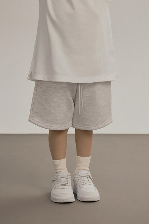 抽繩棉質口袋短褲(KID)