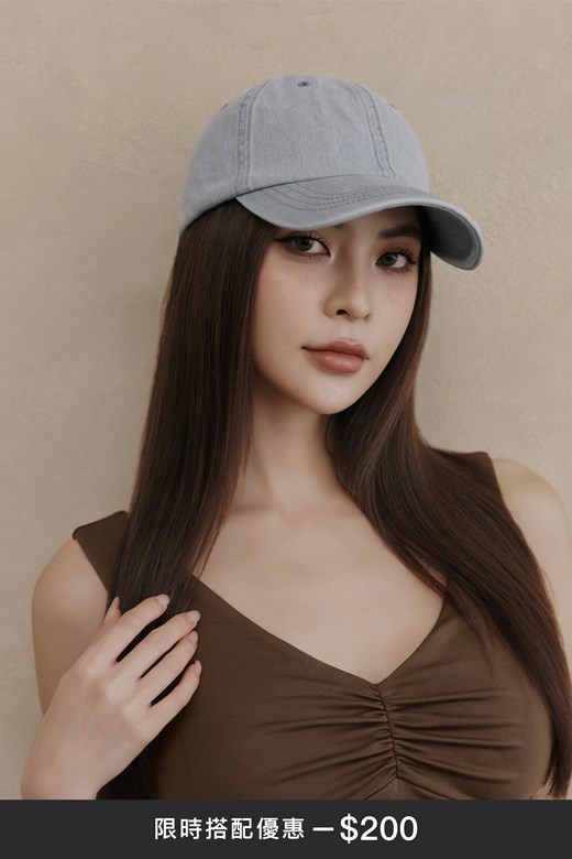 水洗感牛仔棒球帽