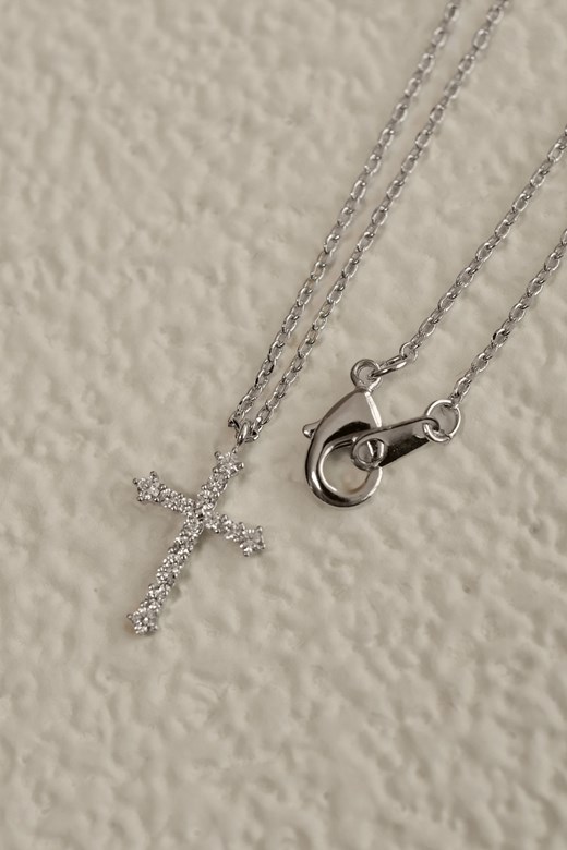 細鑽十字項鍊