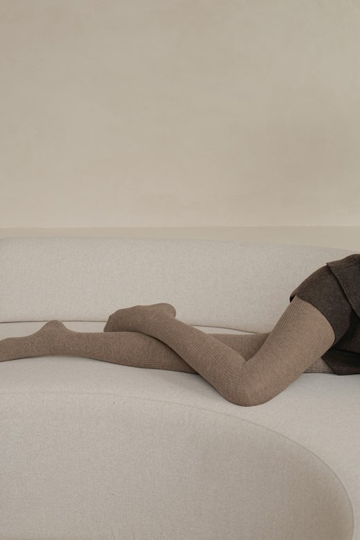 CASHMERE羊絨針織褲襪