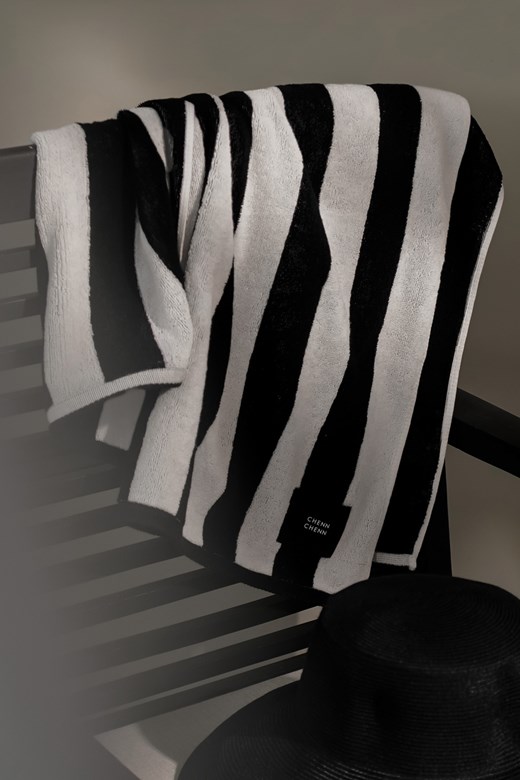 100% COTTON STRIPE TOWEL
