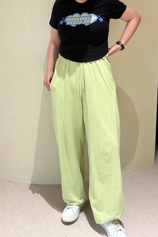 顯瘦縮口休閒棉褲