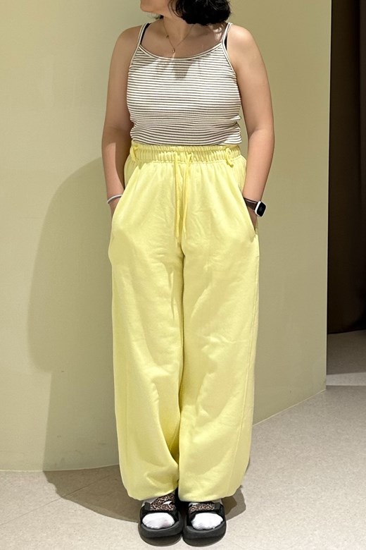 顯瘦縮口休閒棉褲