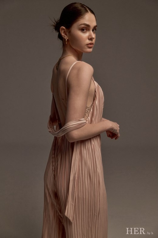 Pleated Jumpsuit