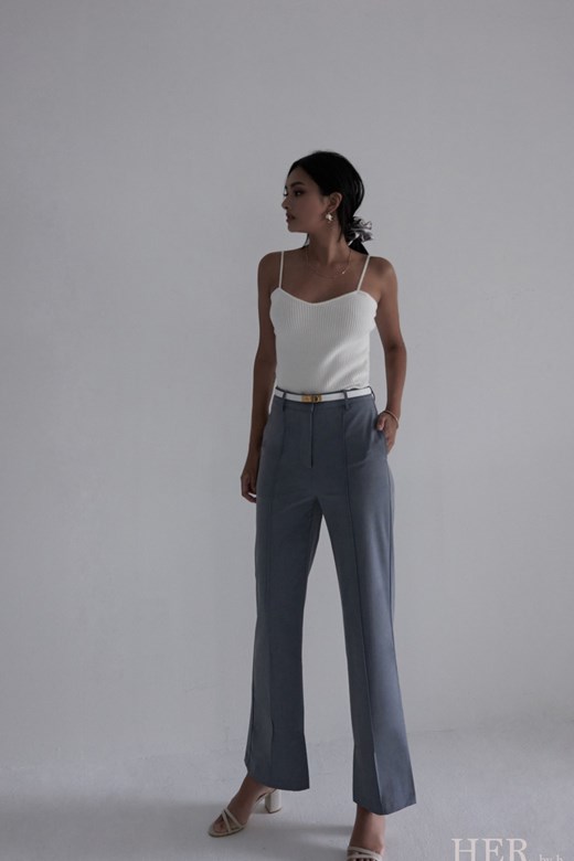 Crease Line Trousers