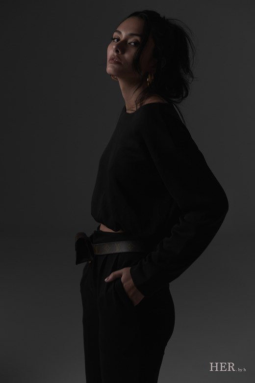 The Black Co-Ord Top