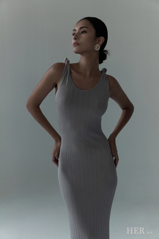 Elegant Knitting Maxi Dress