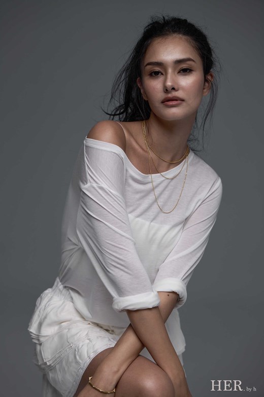 鬆弛顯瘦｜萊賽爾羊毛透膚感上衣