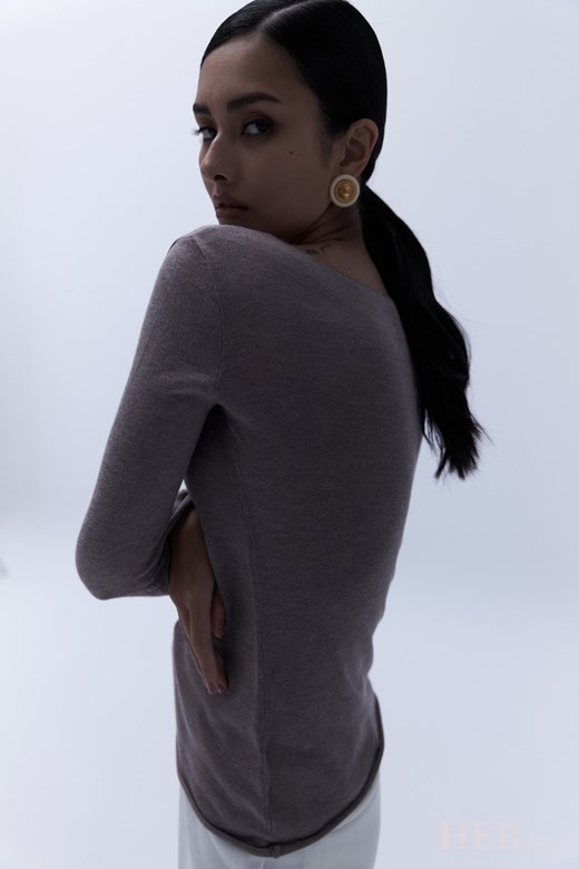 Long Sleeve Comfy Knitting Top