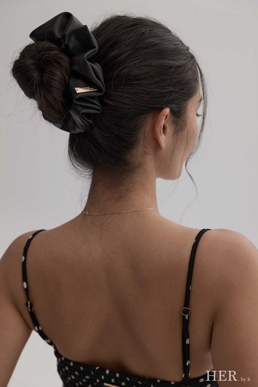 HER質感皮革髮圈