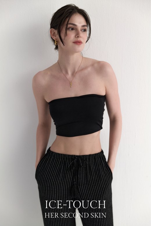 冰絲裸感 | 平口搭無痕 Bra Top