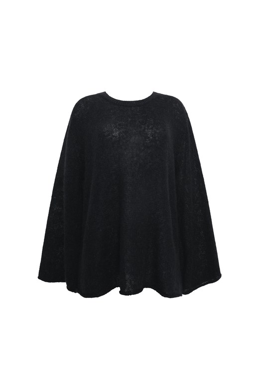 Mohair Loose-Knit Top