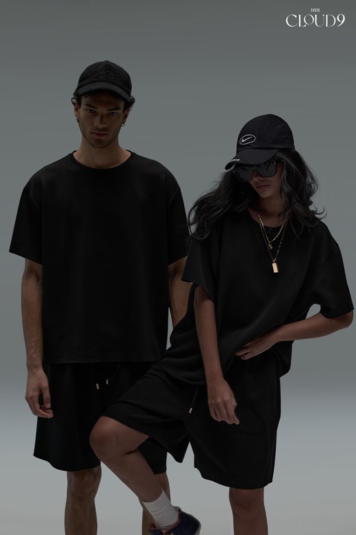 雲朵 UNISEX 抽繩休閒短褲